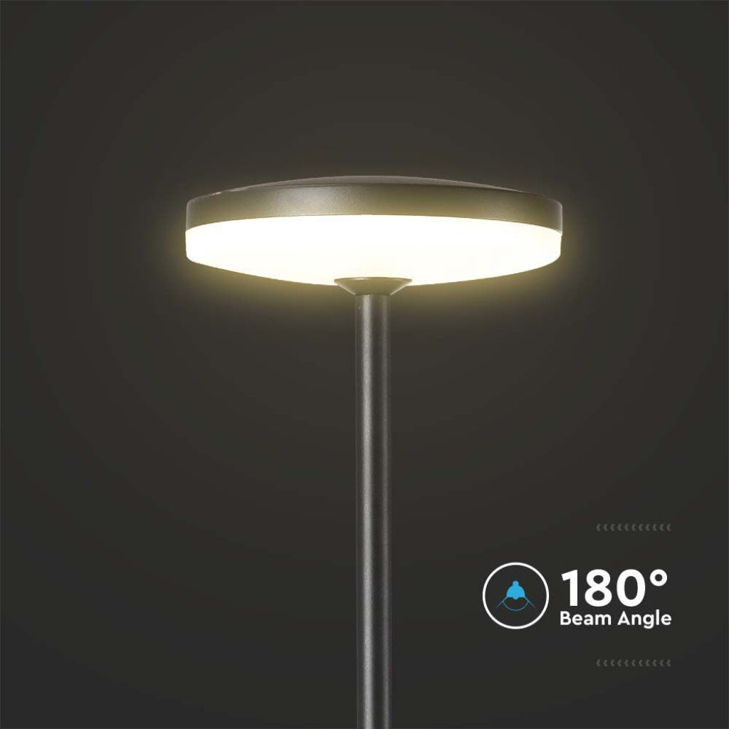 V-TAC Lampada LED da Giardino 12W con Picchetto a con Doppio Fissaggio a Terra Colore Antracite 4000K IP65 V-TAC Lampada LED da Giardino 12W con Picchetto a con Doppio Fissaggio a Terra Colore Antracite 4000K IP65